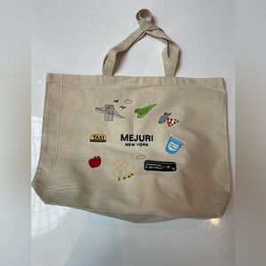 Limited edition Mejuri Hudson Valley NY tote bag